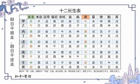 长生八字|十二长生表、十二长生的含义与用法详解